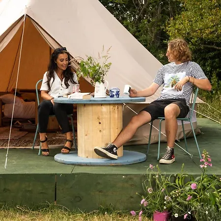Campingplads Tribal Moon Bell Tent - Love Zone Richmond (North Yorkshire)